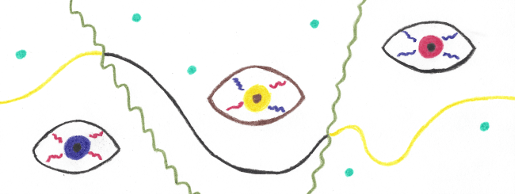 Eyes, colored pencil drawing by Darren Olsen at The Draw