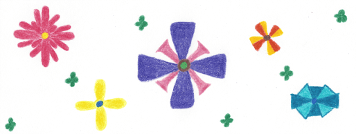 Flowers on Sharp White, colored pencil drawing by Darren Olsen at The Draw