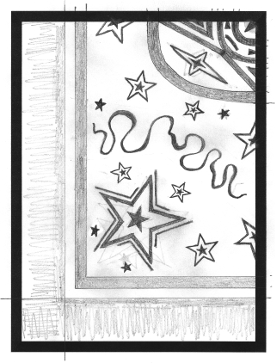 My initial Star Back drawing