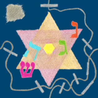 Miracle of Hanukkah, colored pencil drawing by Darren Olsen at The Draw