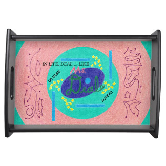 Ms. Deal Soda Branded Serving Tray, product at The Draw on Zazzle