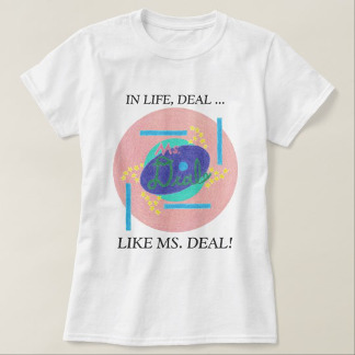Ms. Deal Soda Branded Shirt, product at The Draw on Zazzle