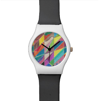 Colorful Cuts and Facets May28th Watch, product at The Draw on Zazzle