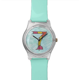 Lucky Seven on Cool Blues May28th Watch, product at The Draw on Zazzle