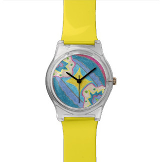 Waves and Island Stylized May28th Watch, product at The Draw on Zazzle