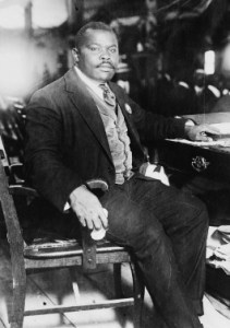 A photo of Marcus Garvey