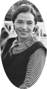A photo of Rosa Parks