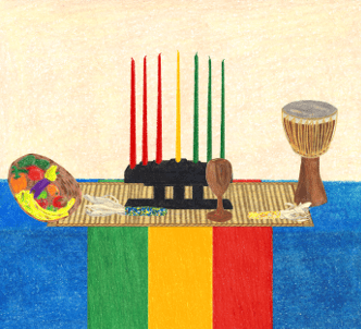 Final sample use of the images to create a custom design