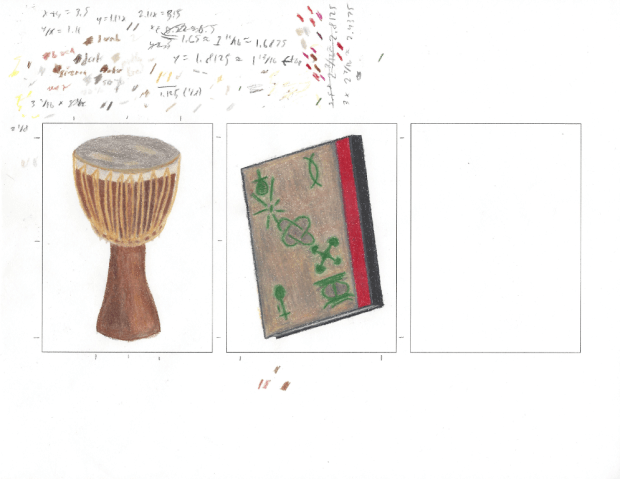 Initial unaltered scan of the two zawadi