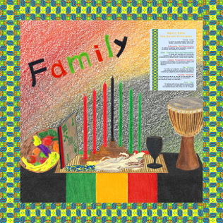 Collection logo image for the Gather 'Round Kwanzaa Creations Kit at The Draw on Zazzle