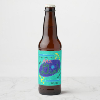 Bottle of Ms. Deal Soda (Bottle Label), on a bottle, product at The Draw on Zazzle