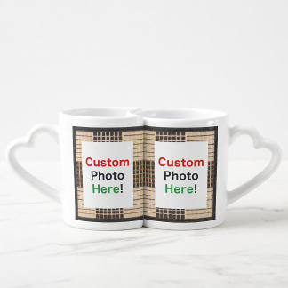 Gather 'Round Kwanzaa Creations Mkeka Lovers' Mugs, reverse, product at The Draw on Zazzle