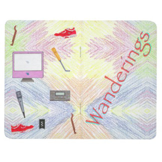 "Wanderings" Branded Journal, product at The Draw on Zazzle